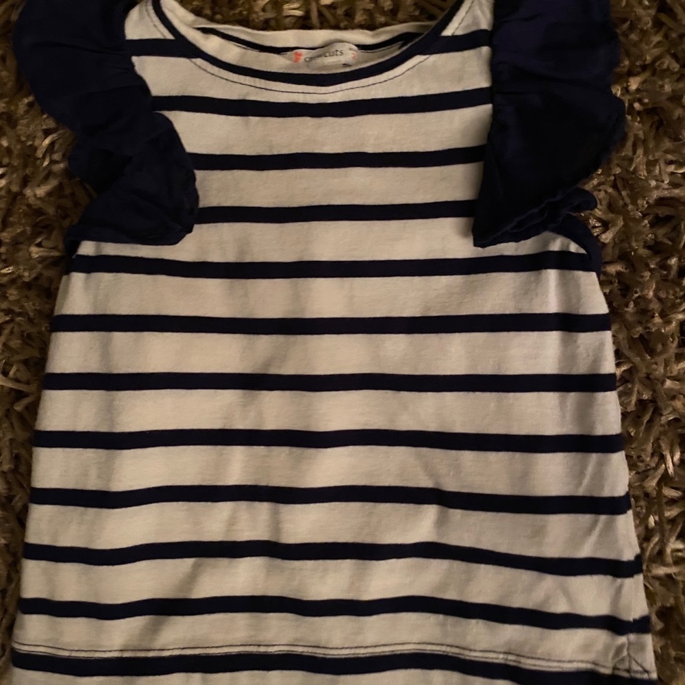 J. Crew Crewcuts Girls Size 2 Striped Top